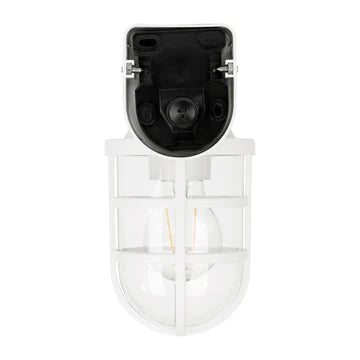 Marina Polycarbonate White Wall Light